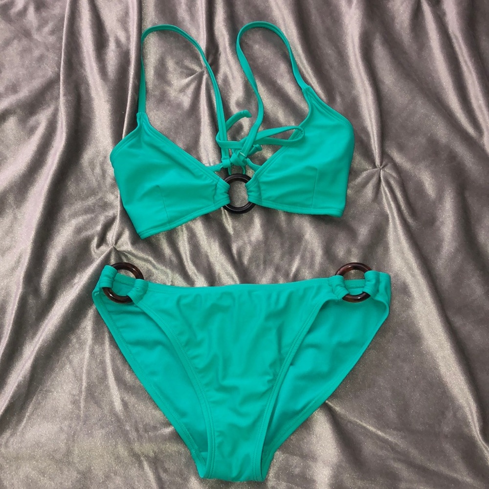 ❌SOLD❌ 
Medium Green Bikini